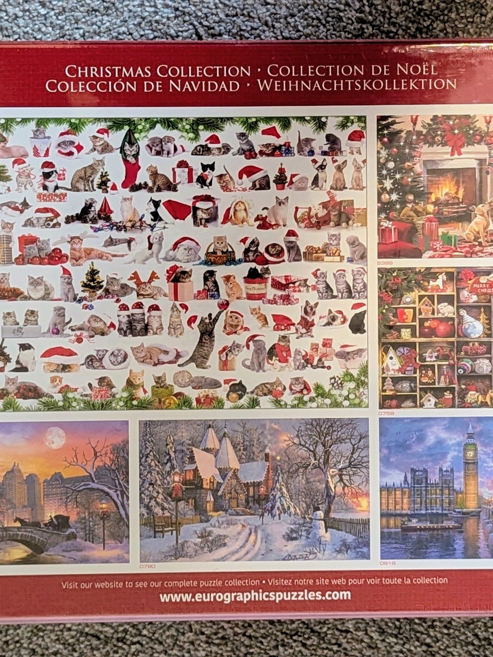 HTF EuroGraphics Christmas Collection Holiday Discontinued